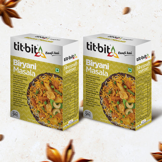 Tit-Bit Biryani Masala-50g Box (Pack of 2)