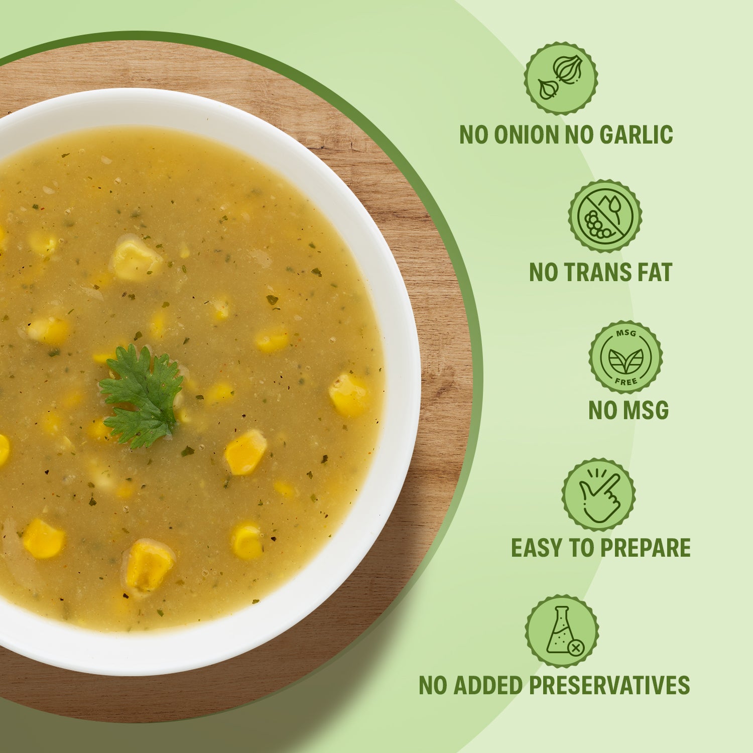 Sweet Corn Soup (No Onion, No Garlic)-50 g each (Pack of 2)
