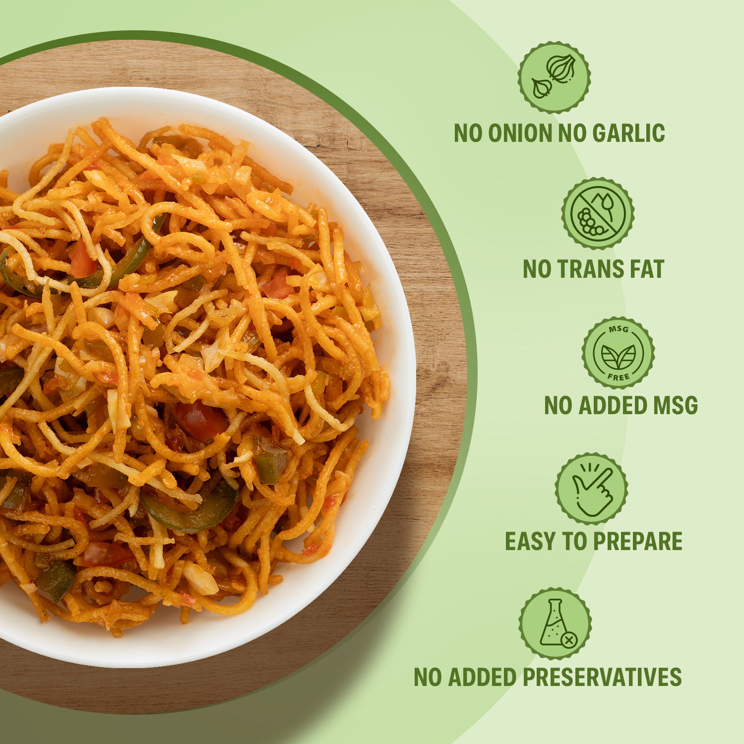 Tit-Bit Oriental-[No Onion No Garlic] Chinese Bhel Masala Mix Combo Pack of 5 [50 gms each-Total 250 gms]