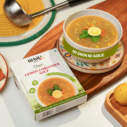 Lemon Coriander Soup (No Onion, No Garlic)- 50 g each (Pack of 2)