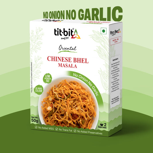 Tit-Bit ORIENTAL-[No Onion No Garlic] Chinese Bhel Masala-50 gm (Pack of 2)