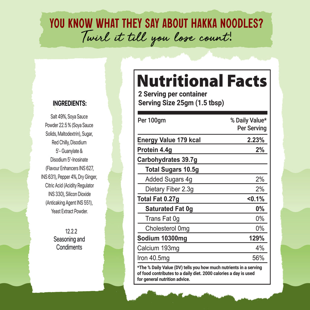 Hakka Noodles Masala (No Onion, No Garlic)-50 g each (Pack of 2)