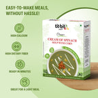 Cream of Spinach Soup (No Onion, No Garlic)- 50 g each (Pack of 5)