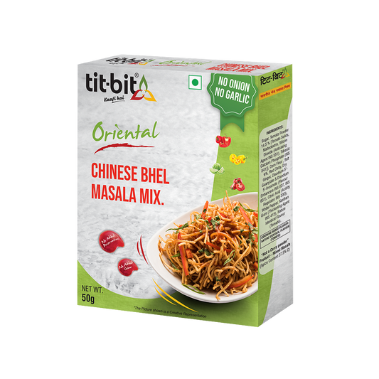 Tit-Bit ORIENTAL-[No Onion No Garlic] Chinese Bhel Masala-50 gm Pack