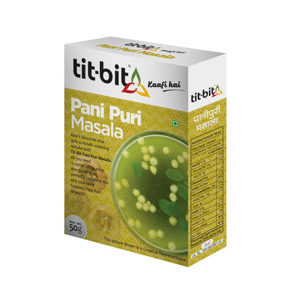 Tit-Bit Pani Puri Masala Pack of 5-[50 gms Each-Total 250 gms]