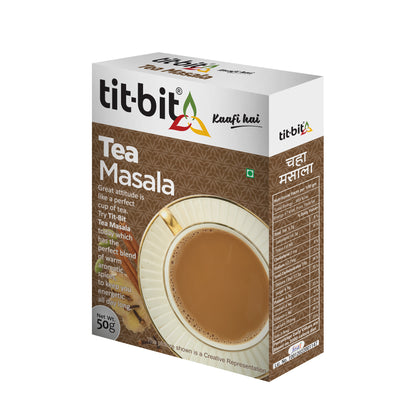 Tit-Bit Tea Masala-50g Box